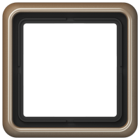 JUNG CD 500 Бронза Рамка 1-ая