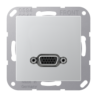 JUNG VGA (D-SUB), алюминий