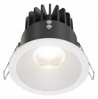 Встраиваемый светильник Downlight DL034-L12W4K-W Maytoni Zoom