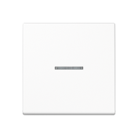 JUNG Клавиша для выключателя с подсветкой, белый