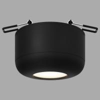 Светильник встраиваемый светодиодный Onde 7W 4000K чёрный 25088/LED Elektrostandard Onde a064200