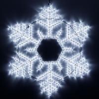 Arlight Фигура ARD-SNOWFLAKE-M10-1000x900-576LED White (230V, 35W) (Ardecoled, IP65)