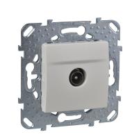 Schneider Electric Unica Бежевый Розетка TV проходная