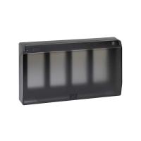 Simon Cima 500 Графит Рамка с суппортами с крышкой на 4модуля, 164х50х284мм