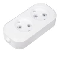 Колодка 2 гнезда без заземления Rexant