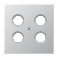 JUNG Крышка для SAT-TV-розетки алюминий