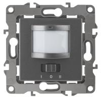 ЭРА 12-4103-12 Датчик движения 2-проводной, 180-240В, 200Вт, IP20, 12, Графит