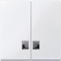 SE Merten SM Клавиша 2-ая с окнами для символов (MTN438525)