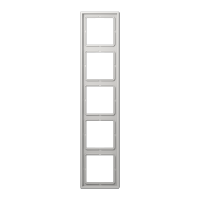JUNG LS 990 Светло-серая Рамка 5-ая