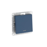 Systeme Electric AtlasDesign Аквамарин Выключатель 1-клавишный с подсвет., сх.1а, 10АХ, мех., быстрозажим. клем.,
