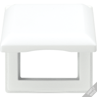 JUNG Откидная крышка 80,5 x 80,5 мм противоударная слоновая кость