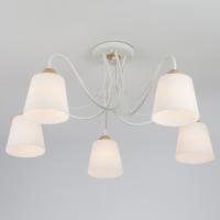 Потолочная люстра с плафонами 70062/5 белый Eurosvet Betty