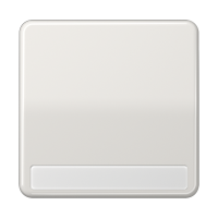 JUNG CD 500/CD plus Светло-серая Клавиша 1-ая с полем для надписи