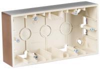 Simon 15 Шампань Коробка 2-ая для наружного монтажа Simon 15 Шампань Коробка 2-ая для наружного монтажа