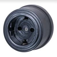 BIRONI Лизетта Пластик Серебряный век Розетка с/з