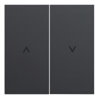 Клавиши выключателя для жалюзи, черный сатин (35613 MB)