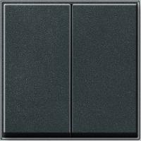 Gira TX-44 Антрацит Клавиша 2-ая для клавишных и кнопочных выключателей