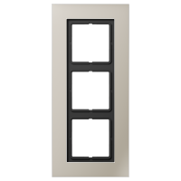 JUNG LS plus Edelstal Сталь Рамка 3-ая