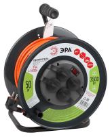 ЭРА RMx-4es-3x1.5-50m-IP44 Удлинитель силовой на металлической катушке c/з 4 гн 50м ПВС 3х1.5