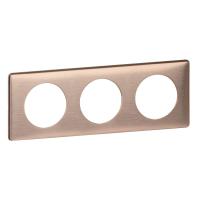 Legrand Celiane2 Медь Рамка 3-ая (2+2+2 мод)
