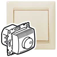 Legrand Valena Крем Светорегулятор поворотный 100-1000W для л/н, галог. ламп с обмоточным т-ром