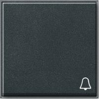 Gira TX-44 Антрацит Клавиша 1-ая с символом звонок