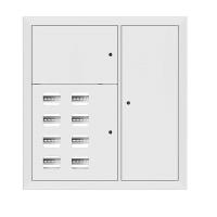 EKF Basic Щит этажный 8 кв. RAL9003 (1000х950х160)