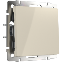 Кнопка звонка (слоновая кость) WL03-04-01