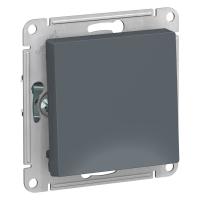 SE AtlasDesign Грифель Кнопка нажимная сх.1, 10АХ, механизм