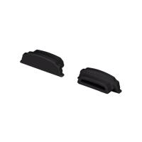 Arlight Заглушка ARH-BENT-W18 BLACK глухая (Пластик)