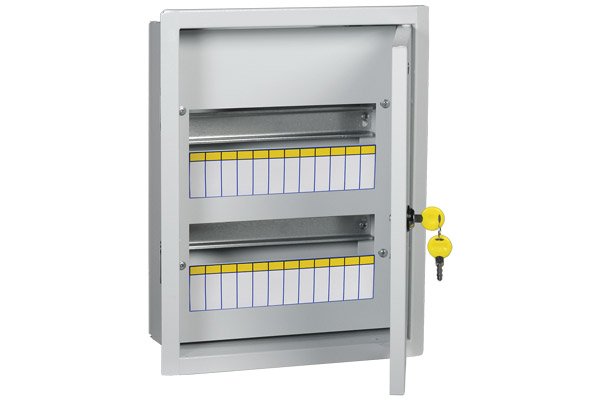 IEK TITAN 3 Корпус металлический ЩРв-24 (395х310х120мм) IP31