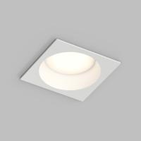 Встраиваемый влагозащищенный светильник DEEP, IP65, 15 Вт, GU5.3, LED, белый, пластик