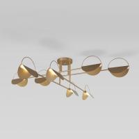 Потолочный светильник 70148/8 золото Eurosvet Grazia