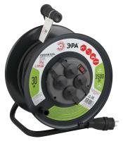 ЭРА RMx-4es-3x2.5-30m-IP44(KG) Удлинитель силовой на металлической катушке c/з 4 гн 30м КГ 3х2.5
