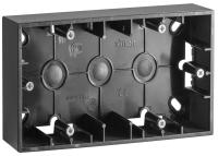 Simon 15 Графит Коробка 2-ая для наружного монтажа