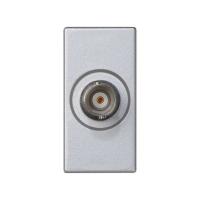 Simon Connect Алюминий Плата с разъёмом BNC "мама", пайка, 22,5х45мм