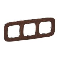 Legrand Valena ALLURE Кожа Рамка 3-ая