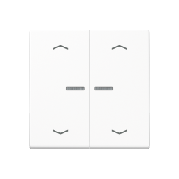 JUNG Клавиши для сдвоенной кнопки BCU, белый