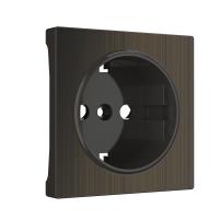 Накладка для розетки бронзовый W1179012