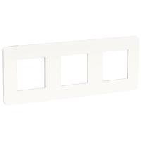 SE Unica Studio Белая/Белая Рамка 3-ная