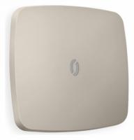 Лицевая панель OMEGA (Серо-бежевый матовый) для 1-кл  выключателей с подсветкой QUANT OP3620