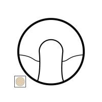 Legrand Celiane Беж Накладка вывода кабеля