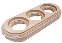 BIRONI Лизетта Бук Натурэль Рамка 3-ая на бревно 220мм