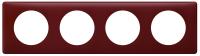 Legrand Celiane Перкаль бордо Рамка 4-я (2+2+2+2 мод)