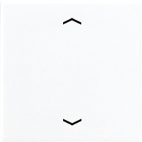 JUNG Клавиша для одинарной кнопки BCU белая