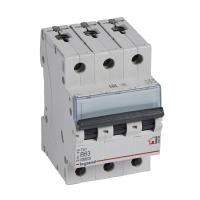 Legrand TX3 Автоматический выключатель 3P 63A (B) 6000