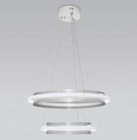 Умный подвесной светильник 90241/2 белый / серебро Eurosvet Imperio