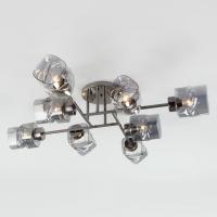 Потолочная люстра 30165/8 черный жемчуг Eurosvet Hilari