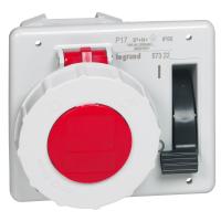 Legrand Розетка встр.с блок. 16А 3К+Н+З 380В IP67