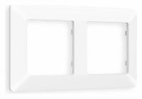 Рамка ALFA Line (Белый матовый) 2-ая AF110122